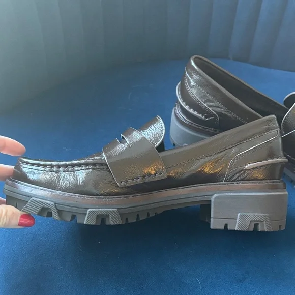 Rag & Bone Dark Brown Leather Loafers - Picture 5 of 13